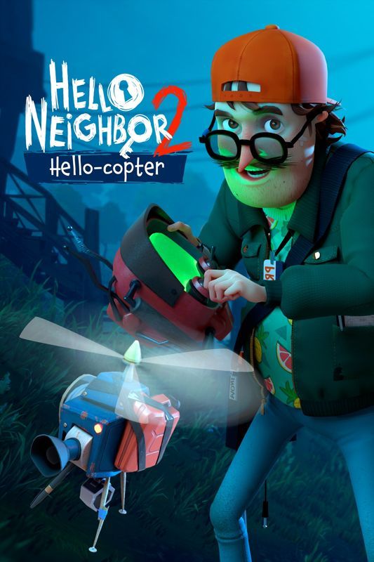 Game cover: Hello Neighbor 2: Hello-copter