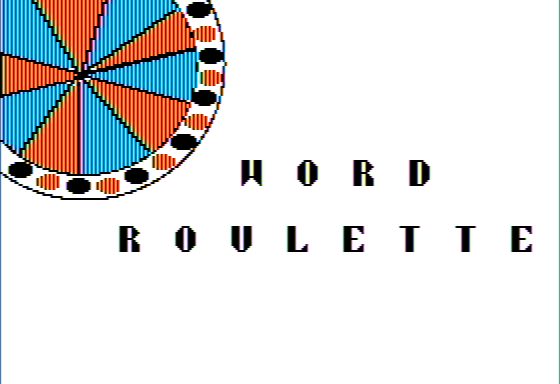 Game cover: Word Roulette