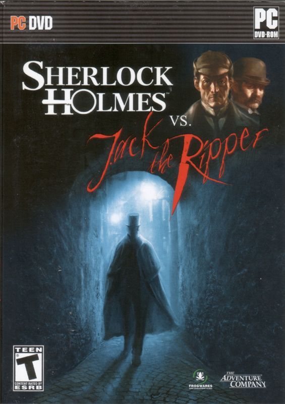 Game cover: Sherlock Holmes vs. Jack the Ripper