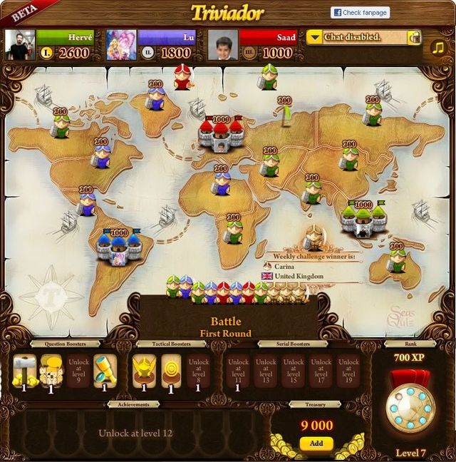 Game cover: Triviador