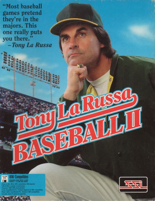 Game cover: Tony La Russa Baseball II