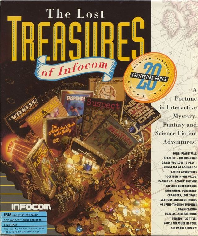 Game cover: The Lost Treasures of Infocom