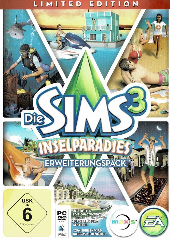 Game cover: The Sims 3: Island Paradise (Limited Edition)