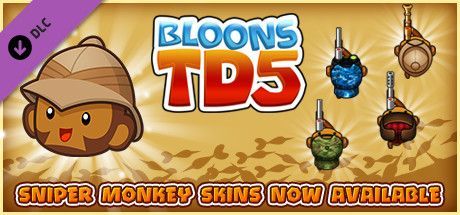 Game cover: Bloons TD 5: Hunter Sniper Monkey Skin