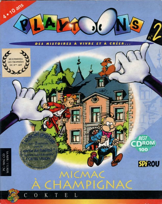 Game cover: Playtoons 2: The Case of the Counterfeit Collaborator