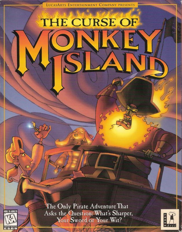Game cover: The Curse of Monkey Island