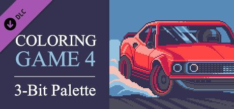 Game cover: Coloring Game 4: 3-Bit Palette
