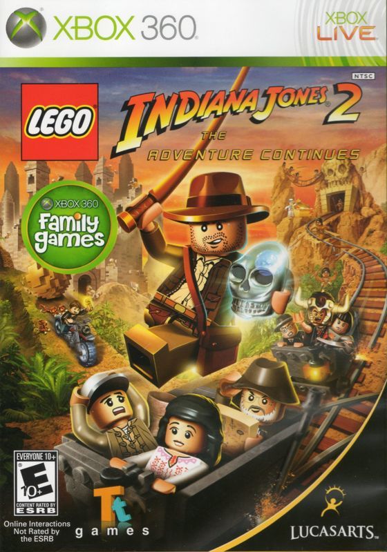 Game cover: LEGO Indiana Jones 2: The Adventure Continues