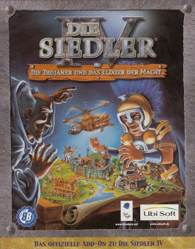 Game cover: The Settlers IV: The Trojans and the Elixir of Power