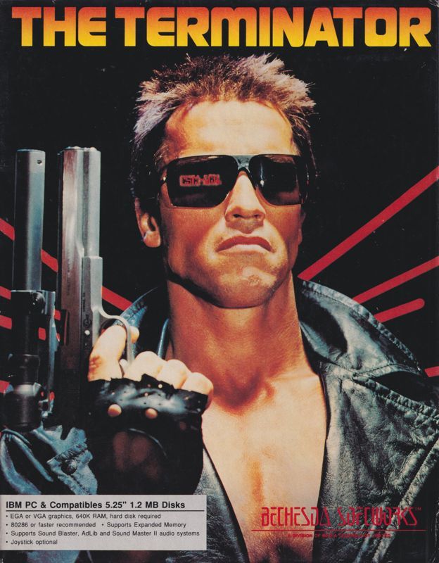 Game cover: The Terminator