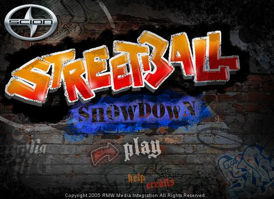 Game cover: Scion Streetball Showdown