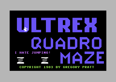 Game cover: Ultrex Quadro Maze