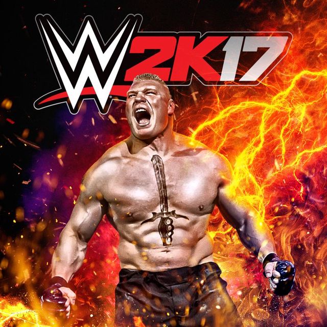 Game cover: WWE 2K17