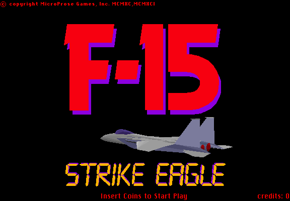 Game cover: F-15 Strike Eagle