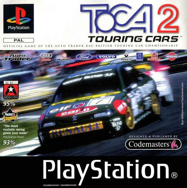 Game cover: TOCA 2: Touring Car Challenge