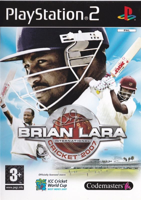 Game cover: Brian Lara International Cricket 2007