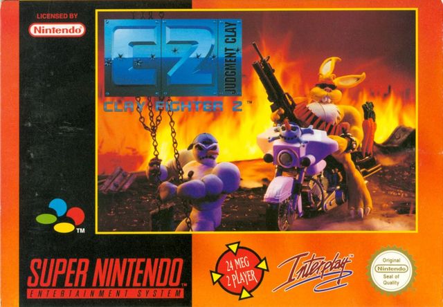 Game cover: Clay Fighter 2: Judgement Clay