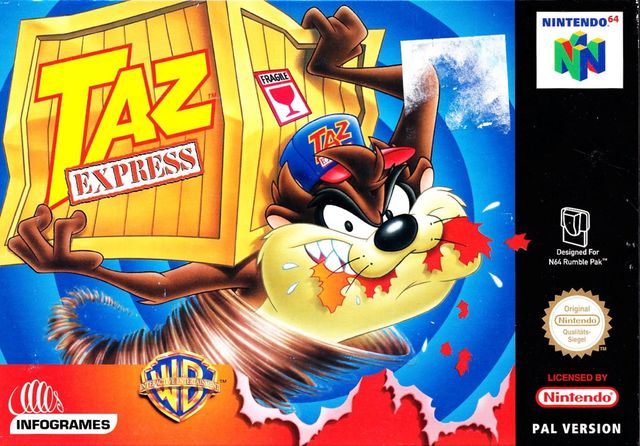 Game cover: Taz Express