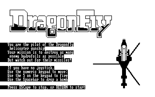 Game cover: Dragonfly