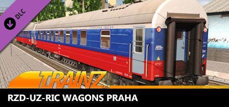 Game cover: Trainz Plus: RZD-UZ-RIC Wagons Praha