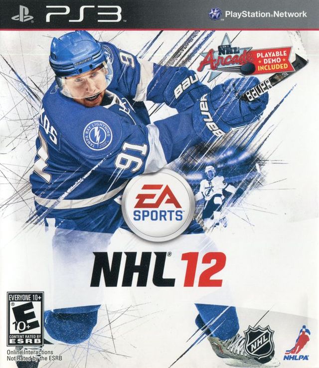 Game cover: NHL 12