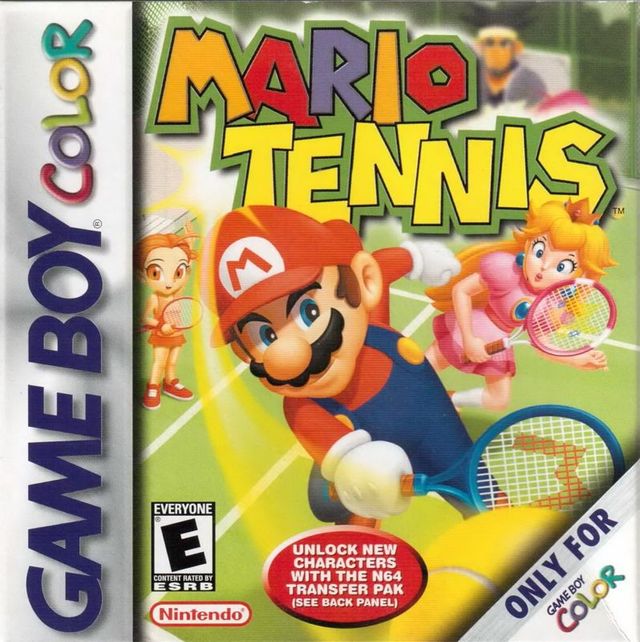 Game cover: Mario Tennis