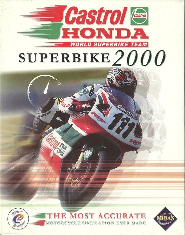 Game cover: Castrol Honda Superbike 2000