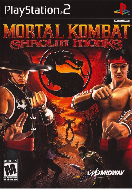 Game cover: Mortal Kombat: Shaolin Monks
