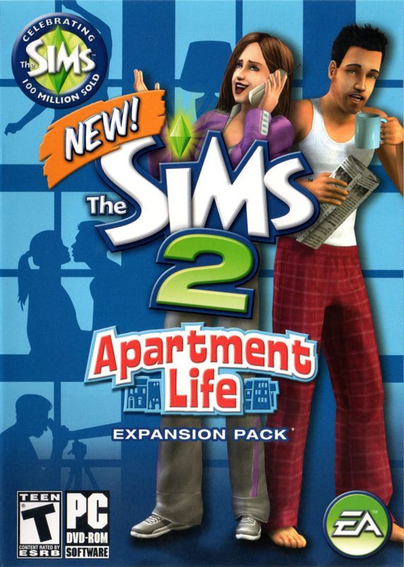 Game cover: The Sims 2: Apartment Life