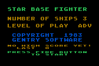 Game cover: Starbase Fighter