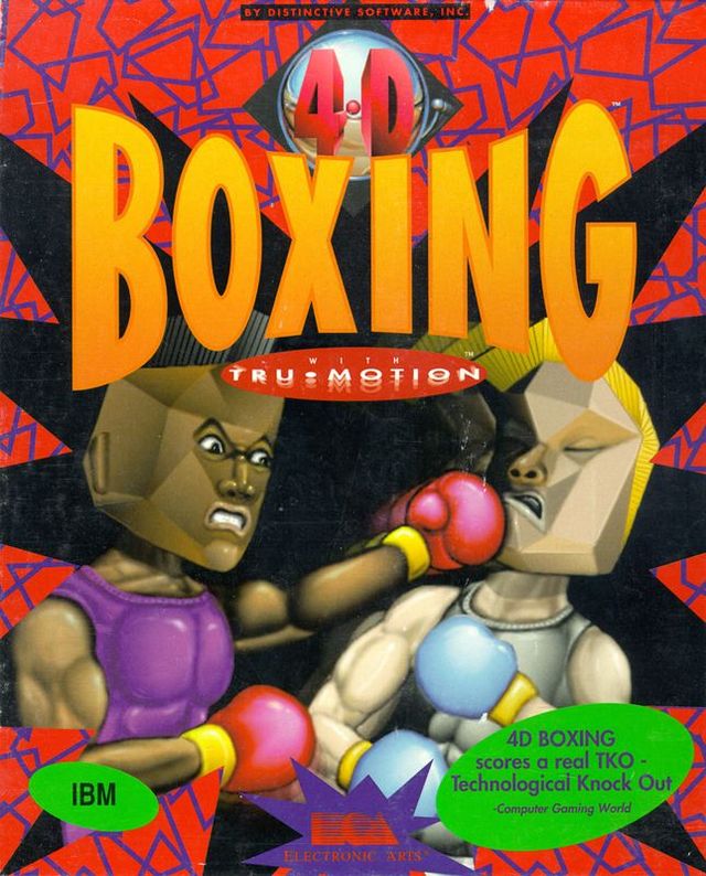 Game cover: 4-D Boxing
