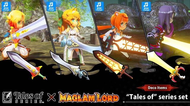 Game cover: Maglam Lord: Deco Items "Tales of" Series Set