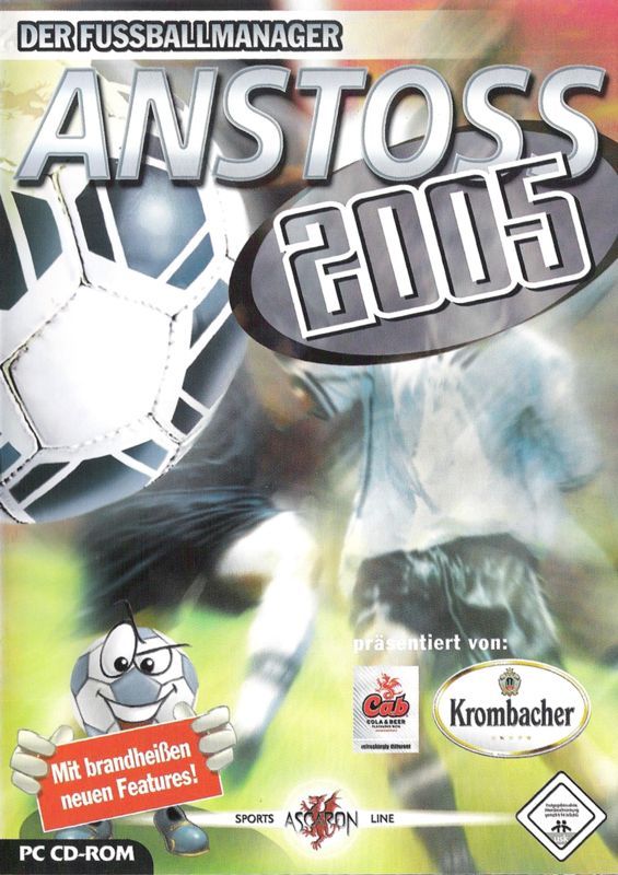 Game cover: Anstoss 2005: Der Fussballmanager