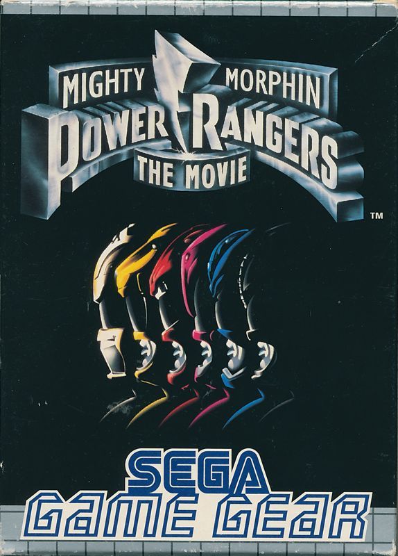 Game cover: Mighty Morphin Power Rangers: The Movie