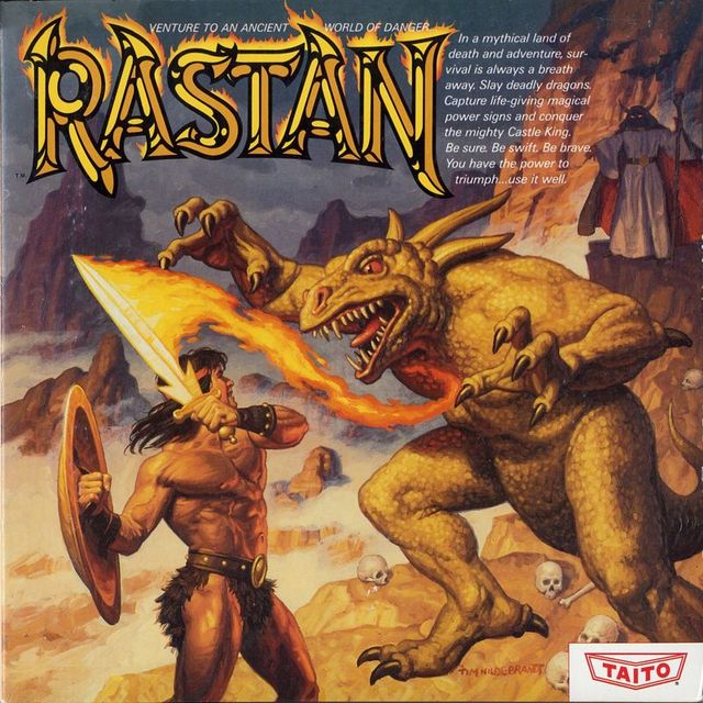 Game cover: Rastan