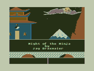 Game cover: Night of the Ninja