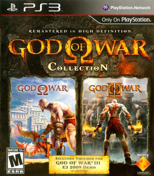 Game cover: God of War Collection