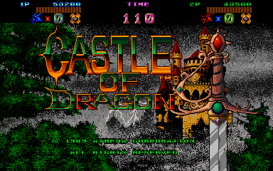 Game cover: Castle of Dragon