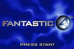 Game cover: Fantastic 4