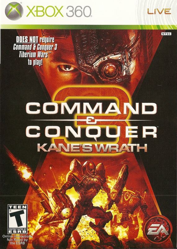 Game cover: Command & Conquer 3: Kane's Wrath