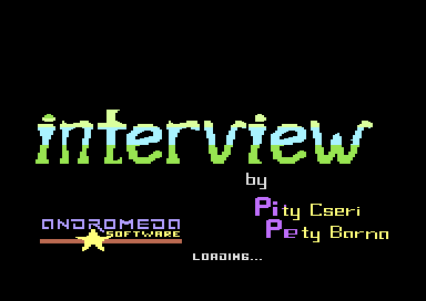 Game cover: Interview