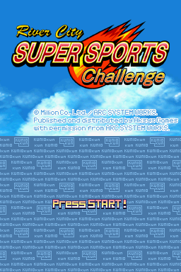 Game cover: River City Super Sports Challenge