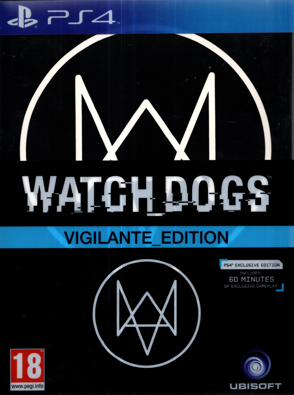 Game cover: Watch_Dogs (Vigilante Edition)