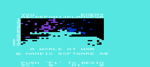 Game cover: A World at War