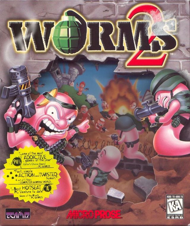 Game cover: Worms 2