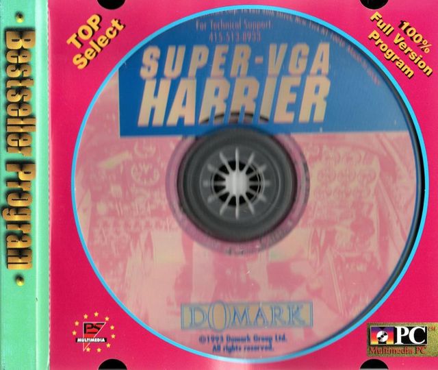 Game cover: Super-VGA Harrier