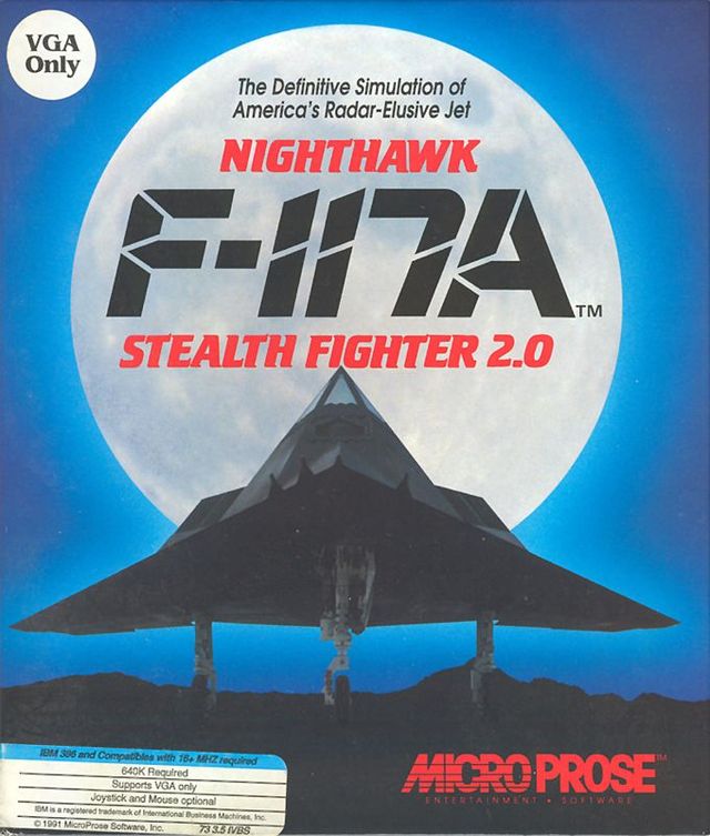 Game cover: F-117A Nighthawk Stealth Fighter 2.0