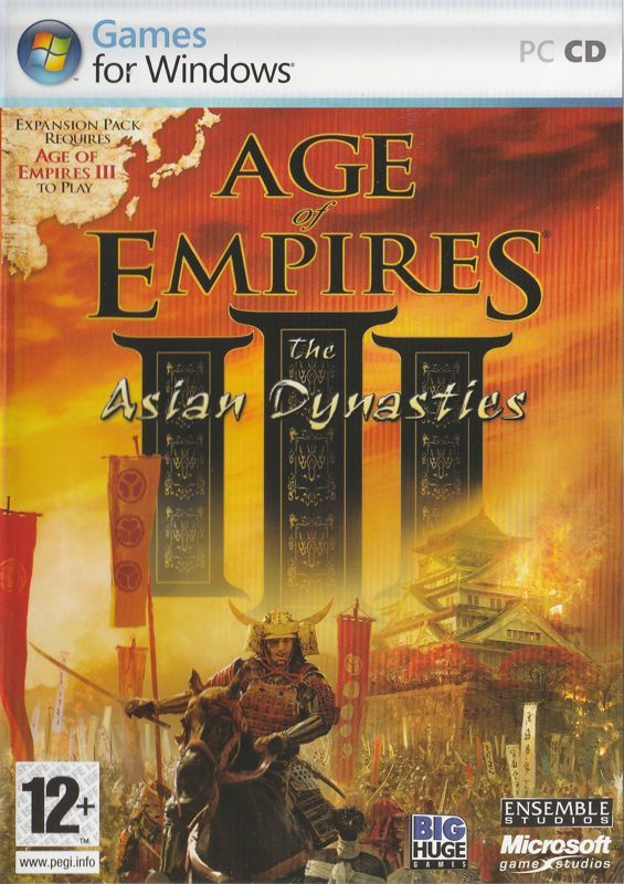Game cover: Age of Empires III: The Asian Dynasties