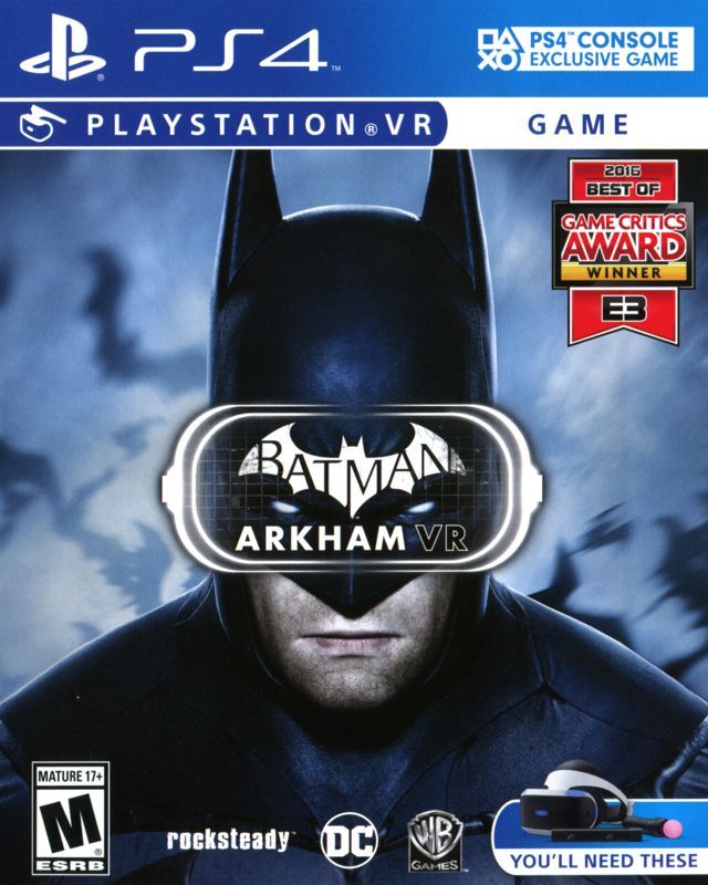 Game cover: Batman: Arkham VR