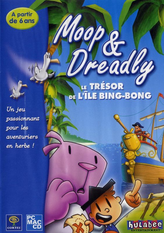 Game cover: Moop and Dreadly in the Treasure on Bing Bong Island